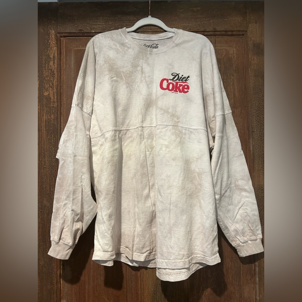 Diet Coke Oversized Long Sleeve Shirt